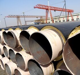 熱力輸送直埋保溫鋼管