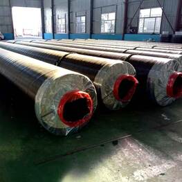 鋼套鋼巖棉蒸汽保溫鋼管