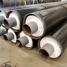 鋼套鋼內(nèi)滑動蒸汽保溫鋼管